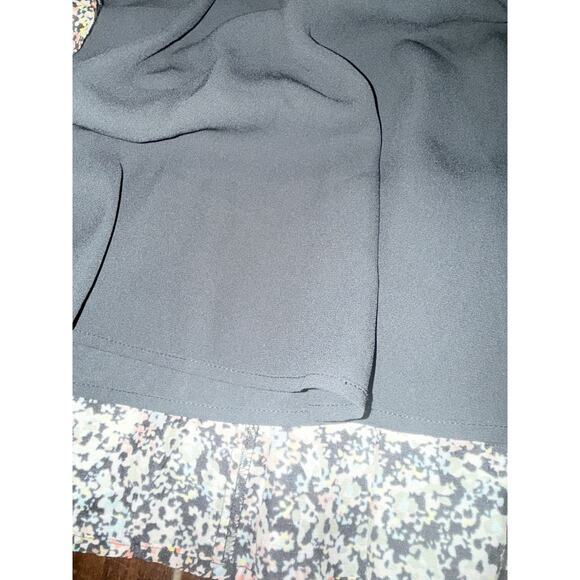 Amour Vert Women's Cottagecore Tiered Mini Dress Silk Bishop Sleeves Floral Sm - Picture 10 of 11